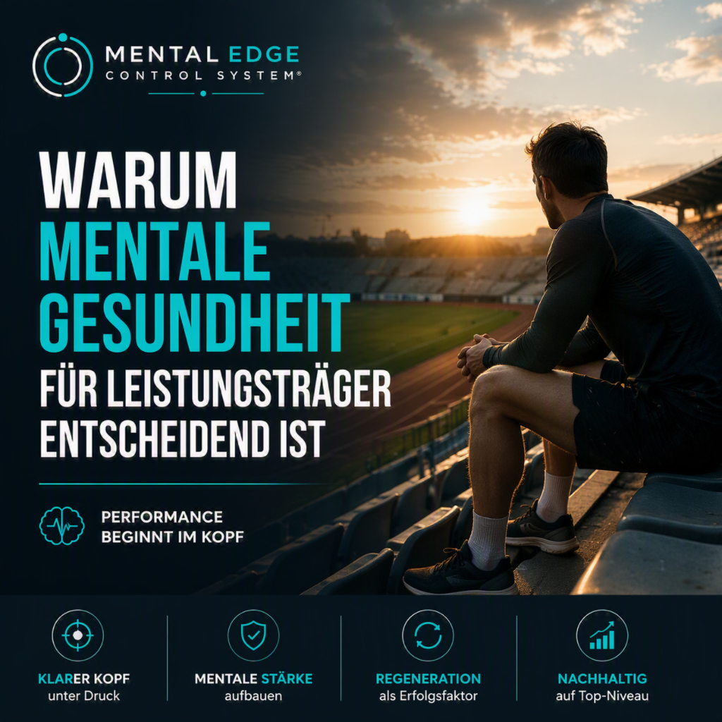 Warum mentale Gesundheit für Leistungssportler, Trainer und High Performer entscheidend ist