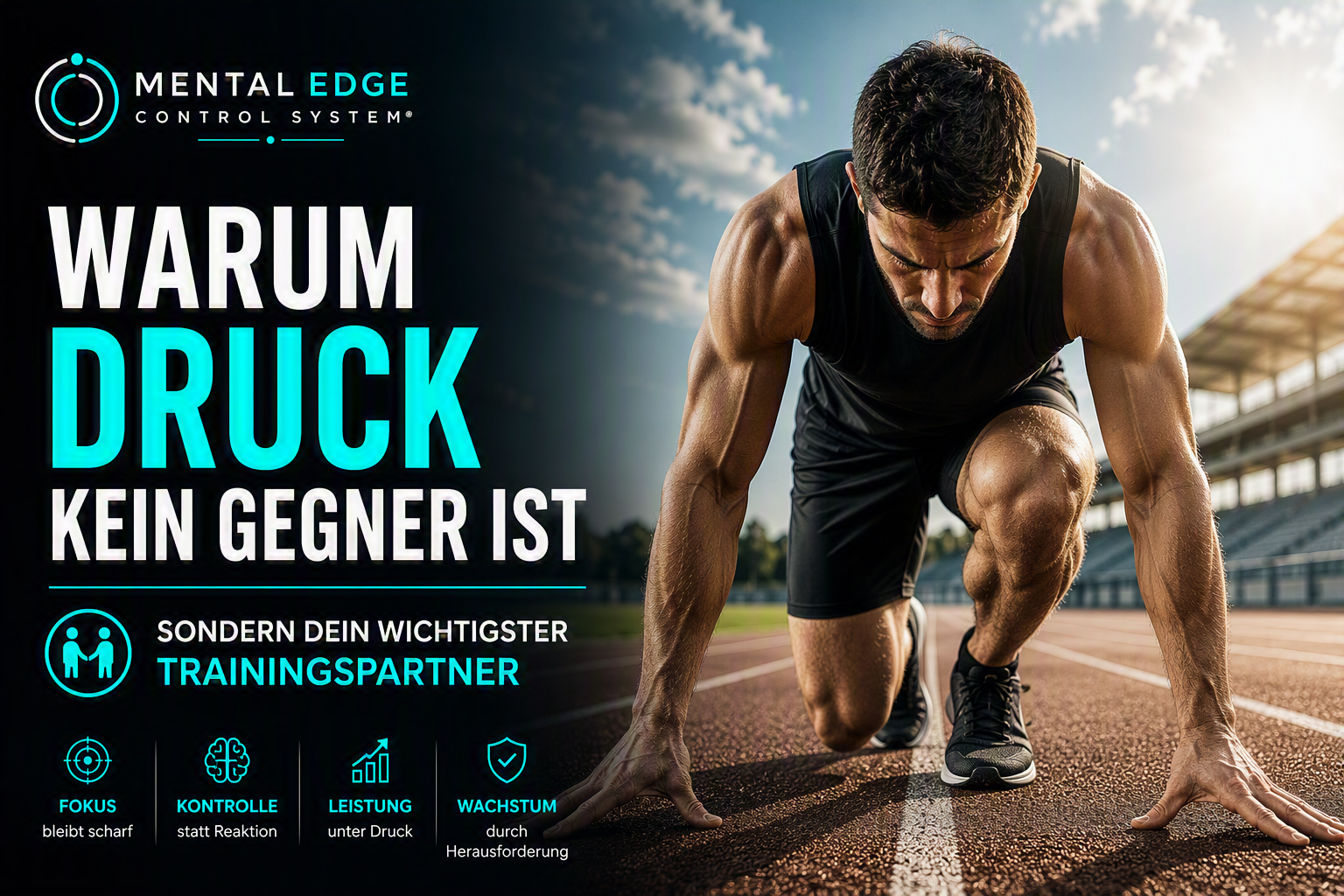 Warum Druck kein Gegner ist, sondern ein Trainingspartner