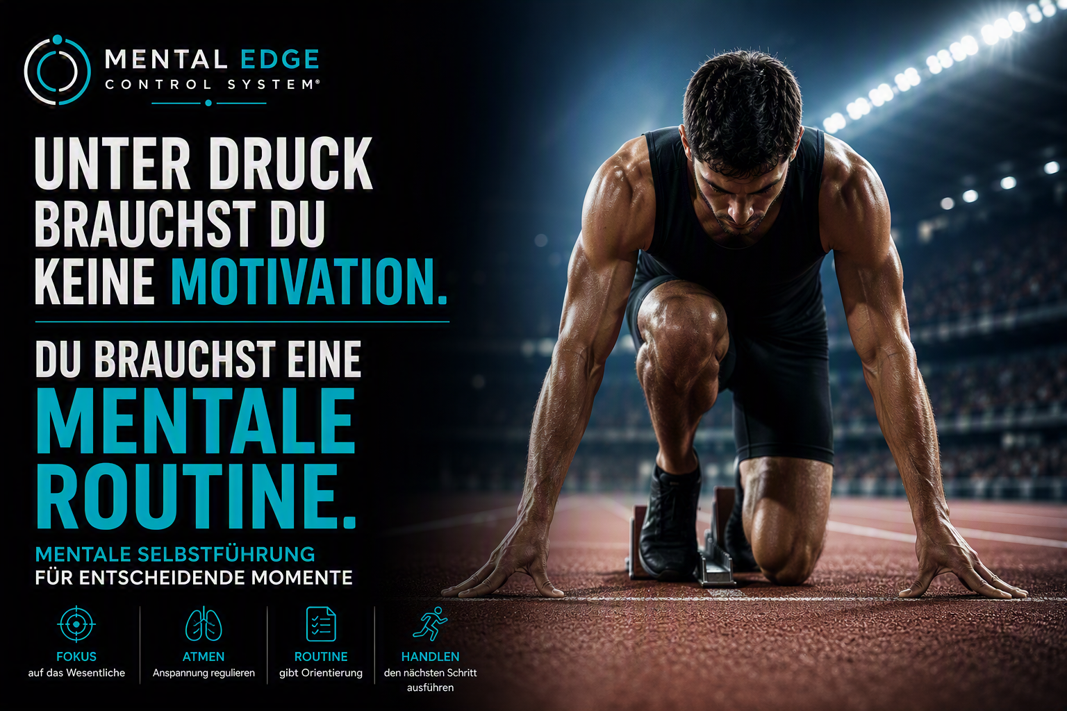 Unter Druck brauchst du keine Motivation. Du brauchst eine mentale Routine.