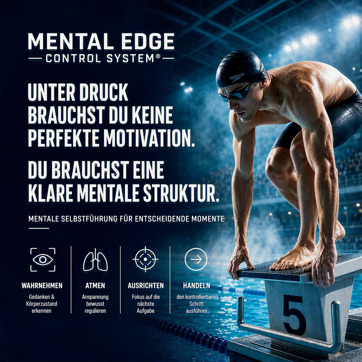 Wenn du unter Druck gerätst, brauchst du keine perfekte Motivation – du brauchst eine klare mentale Struktur