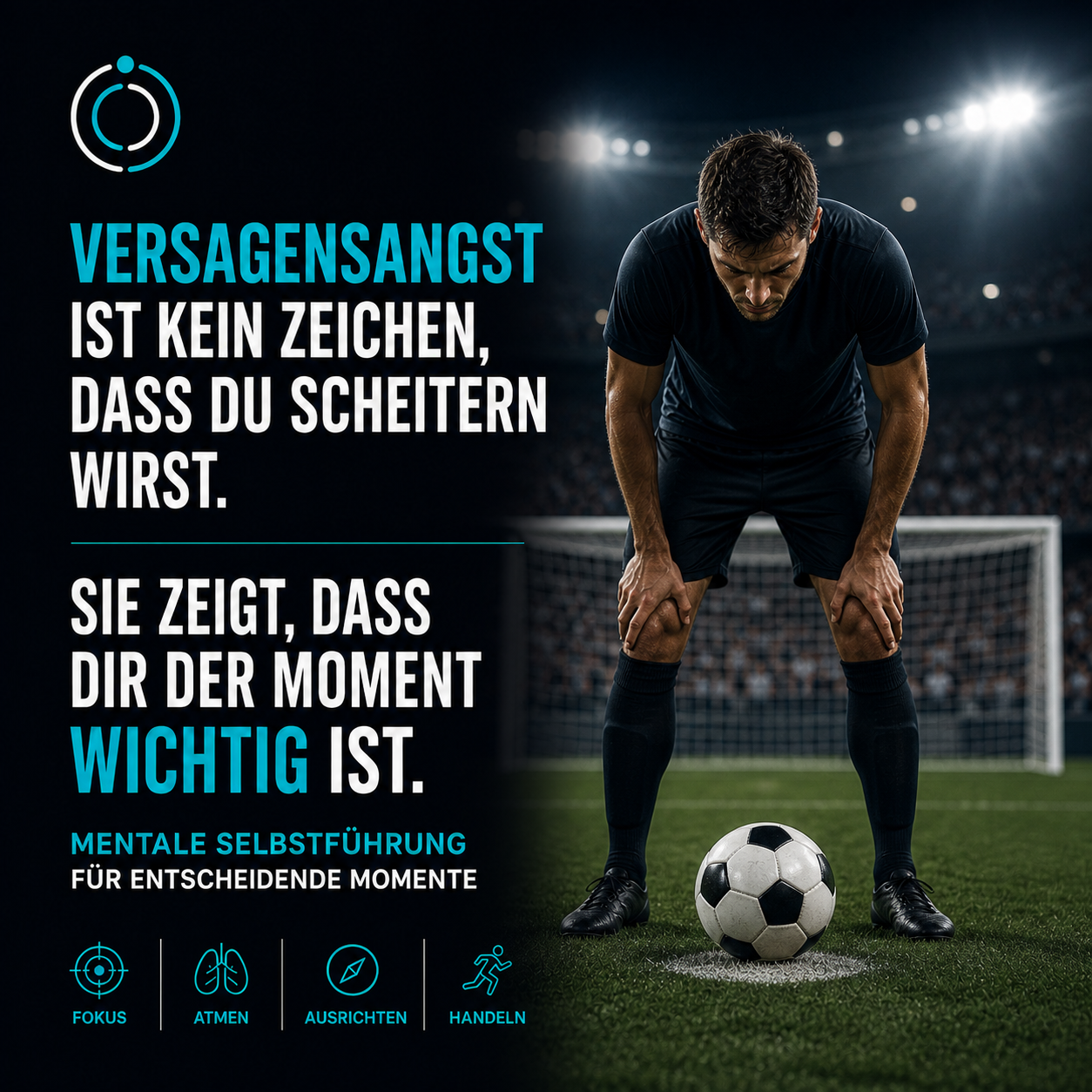 Warum Versagensängste nicht zeigen, dass du scheitern wirst, sondern dass dir der Moment wichtig ist.